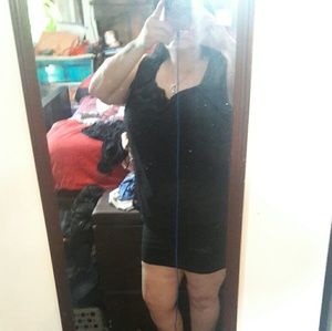 Black sequined 3 piece suit